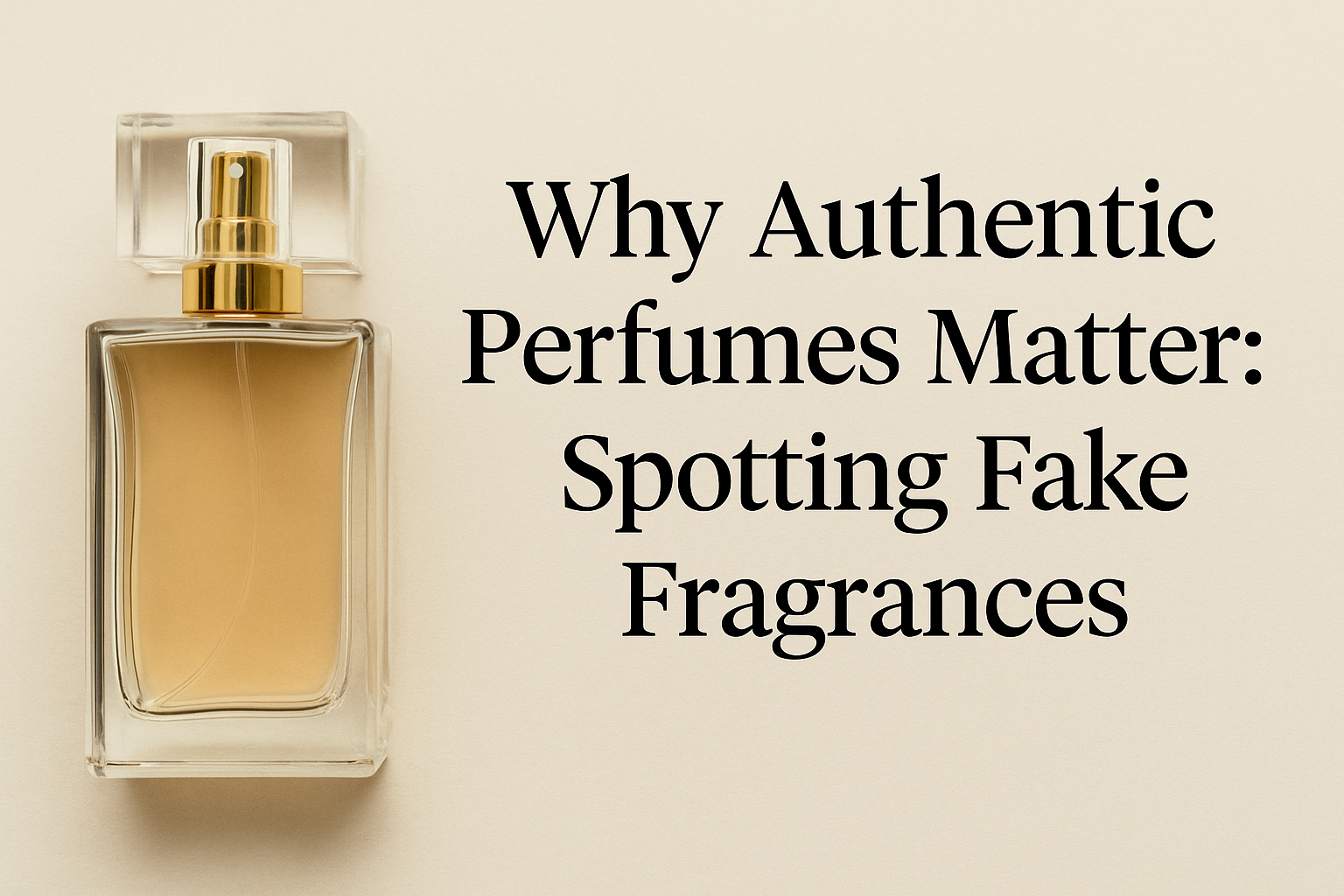 Why Authentic Perfumes Matter: Spotting Fake Fragrances