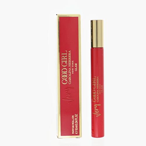 Very Good Girl Glam Perfume By Carolina Herrera 0.34 Oz Eau De Parfum Roll On For Women In Mini