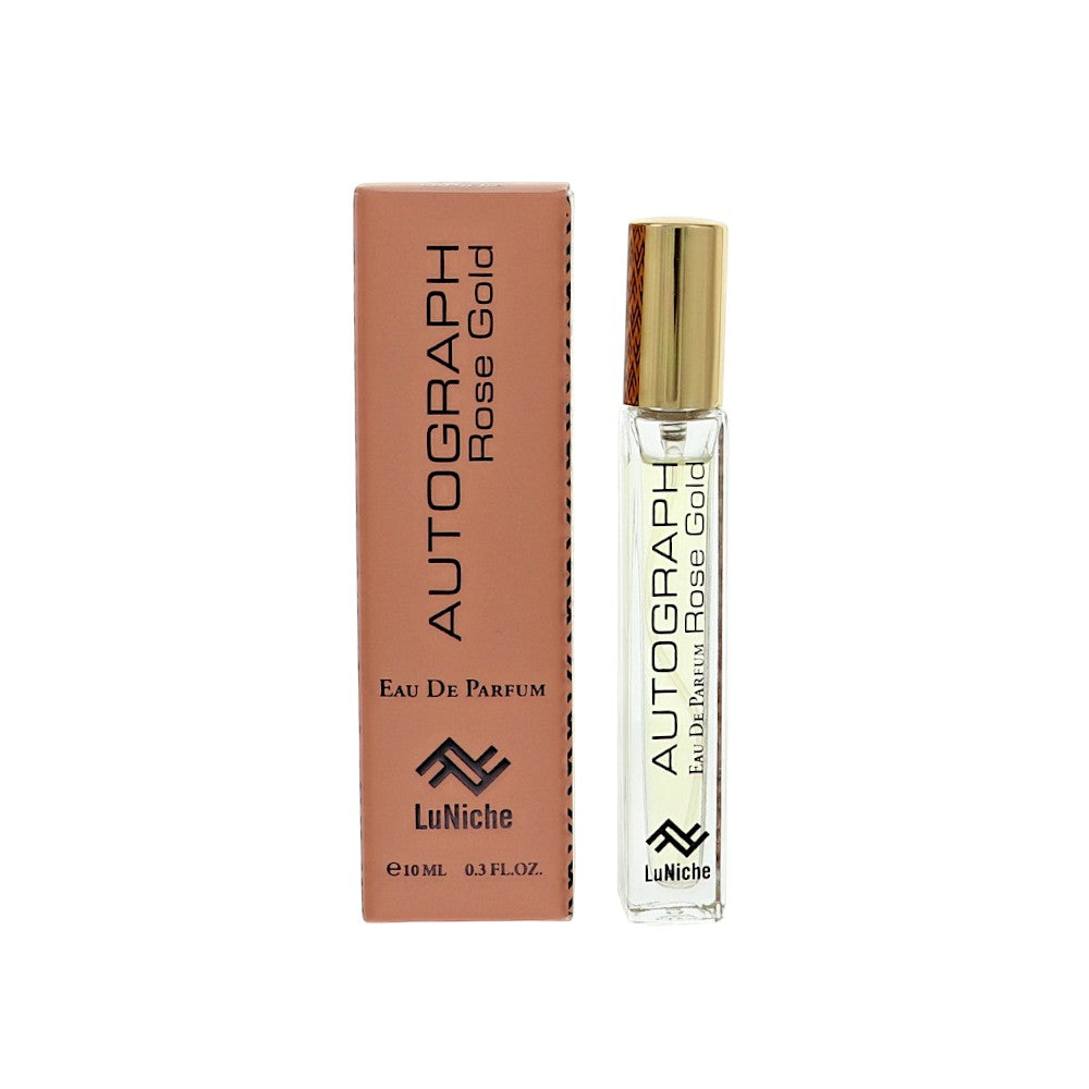 Autograph Rose Gold by Luniche 0.3 oz Eau De Parfum Spray for Men - Perfumes4All