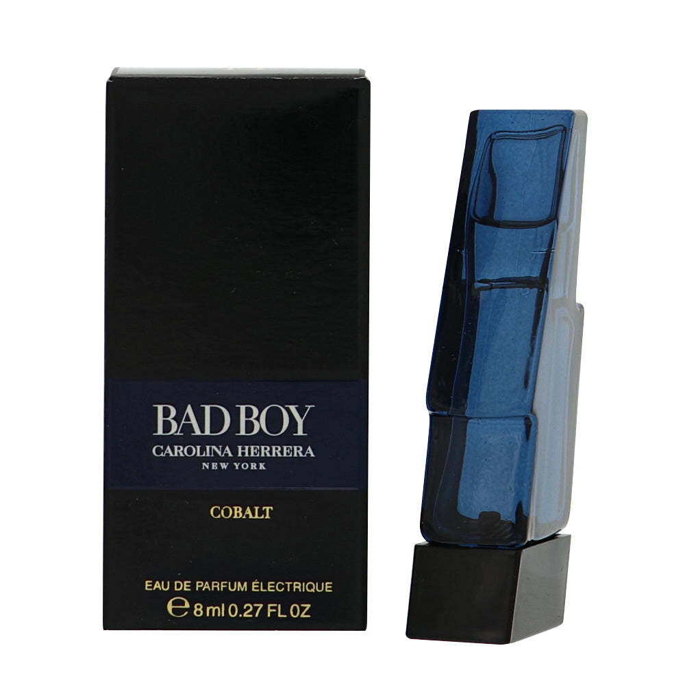 Bad Boy Cobalt Cologne By Carolina Herrera 0.27 Oz Eau De Parfum Splash For Men In Mini