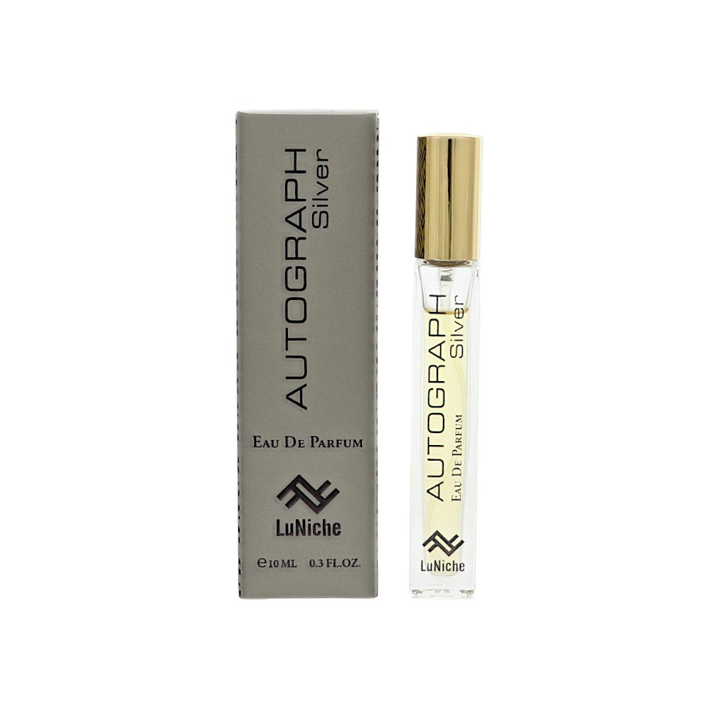 Autograph Silver by Luniche 0.3 oz Eau De Parfum Spray for Men - Perfumes4All
