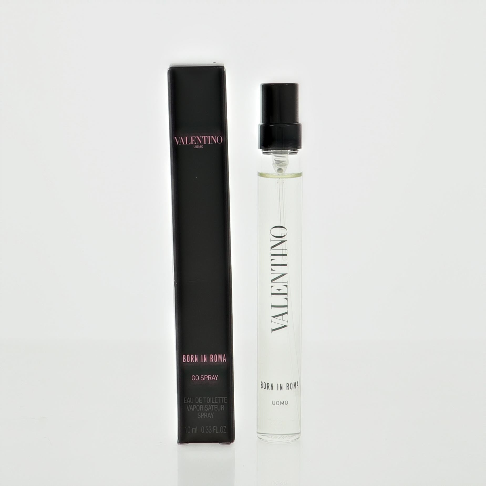 Uomo Born In Roma Cologne By Valentino 0.33 Oz Eau De Toilette Spray For Men In Mini