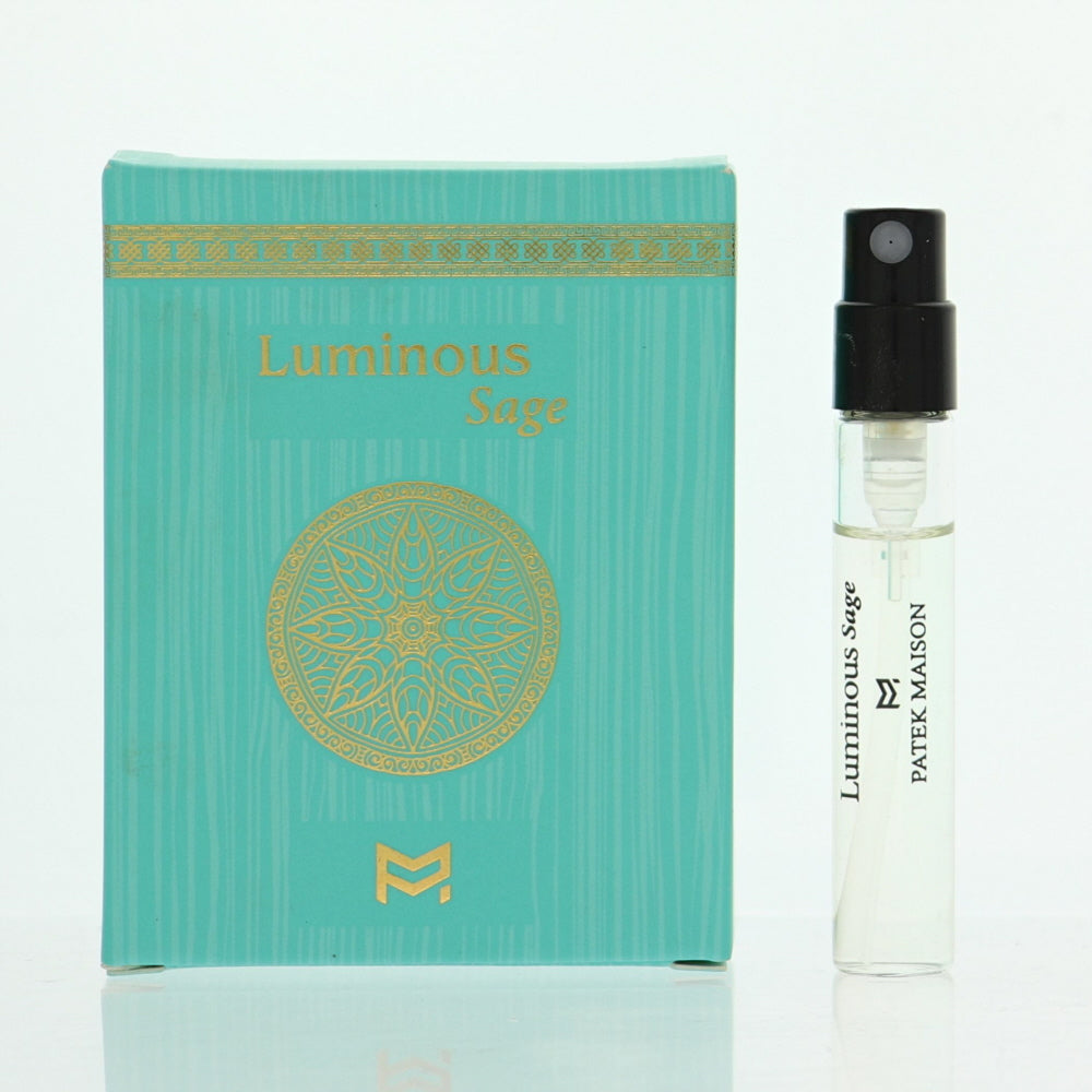 Luminous Sage Cologne By Patek Maison 0.10 Oz Eau De Parfum Spray For Men In Vial