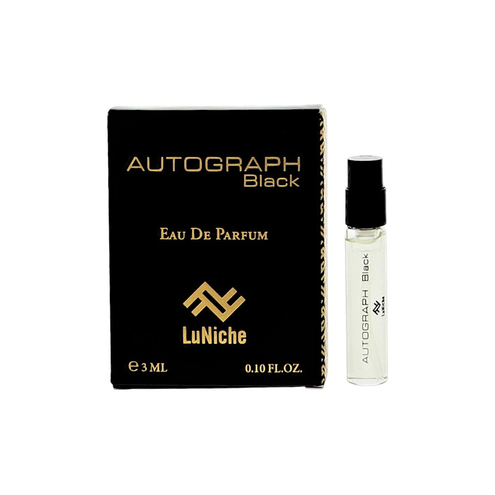 Autograph Black by Luniche 0.1 oz Eau De Parfum Spray for Men - Perfumes4All