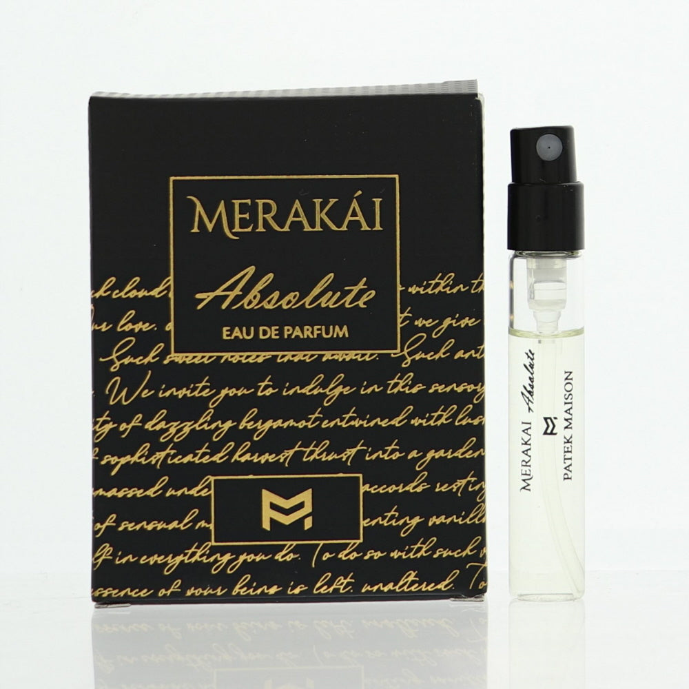 Merakai Absolute Cologne By Patek Maison 0.10 Oz Eau De Parfum Spray For Men In Vial