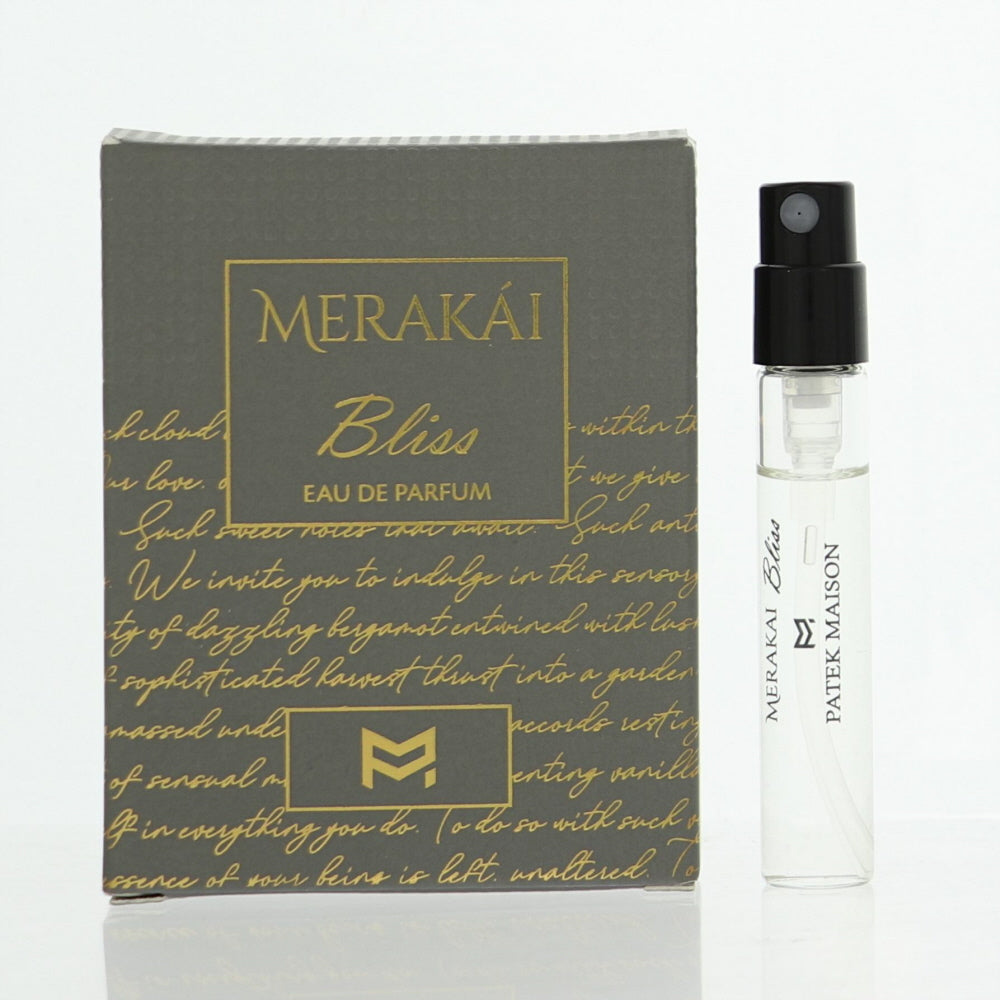 Merakai Bliss Cologne By Patek Maison 0.10 Oz Eau De Parfum Spray For Men In Vial