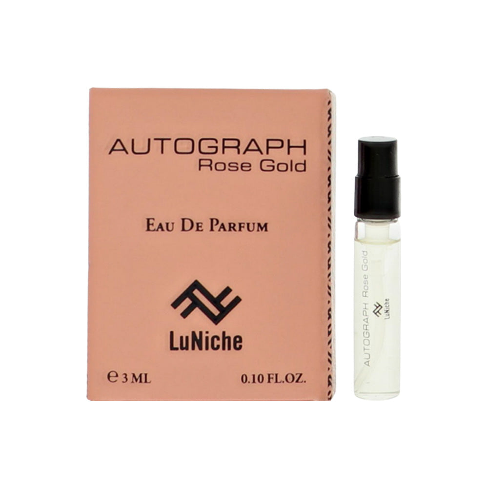 Autograph Rose Gold by Luniche 0.1 oz Eau De Parfum Spray for Women - Perfumes4All