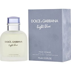 Light Blue by Dolce & Gabbana 2.5 oz Au De Toilette Spray for Men
