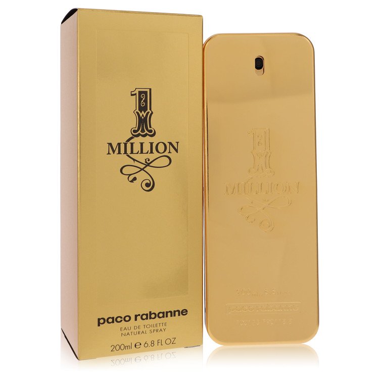 1 Million Cologne by Paco Rabanne Eau De Toilette Spray 6.7 oz for Men - Authentic Fragrance - Discount Men Perfume or Cologne Fragrance