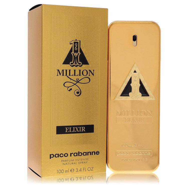 1 Million Elixir Cologne by Paco Rabanne Eau De Parfum Intense Spray 3.4 oz for Men - Authentic Fragrance - Discount Men Perfume or Cologne Fragrance