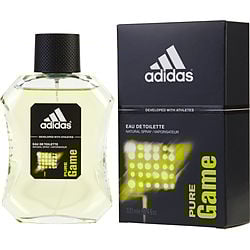Adidas Adidas Pure Game Eau De Toilette Spray 3.4 Oz Cologne