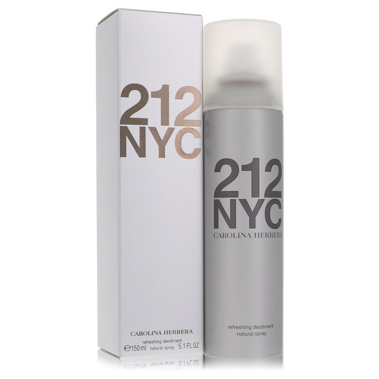 212 Perfume by Carolina Herrera Deodorant Spray 5.1 oz for Women - Authentic Fragrance - Discount Women Perfume or Cologne Fragrance