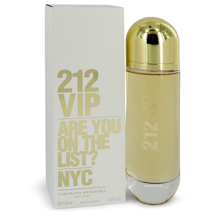 212 Vip Perfume by Carolina Herrera Eau De Parfum Spray 4.2 oz for Women - Authentic Fragrance - Discount Women Perfume or Cologne Fragrance