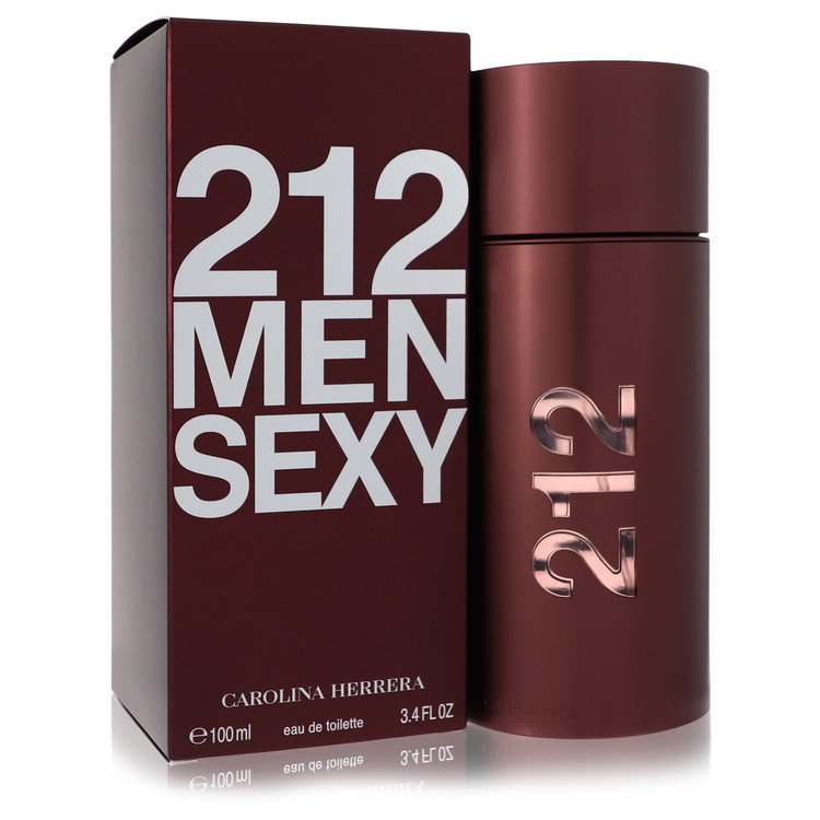 212 Sexy 3.4 by Carolina Herrera Eau De Toilette Spray for Men - Perfumes4All