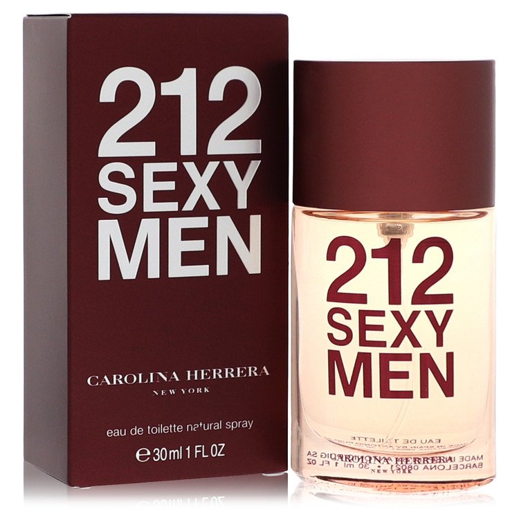 212 Sexy Cologne by Carolina Herrera Eau De Toilette Spray 1 oz for Men - Authentic Fragrance - Discount Men Perfume or Cologne Fragrance