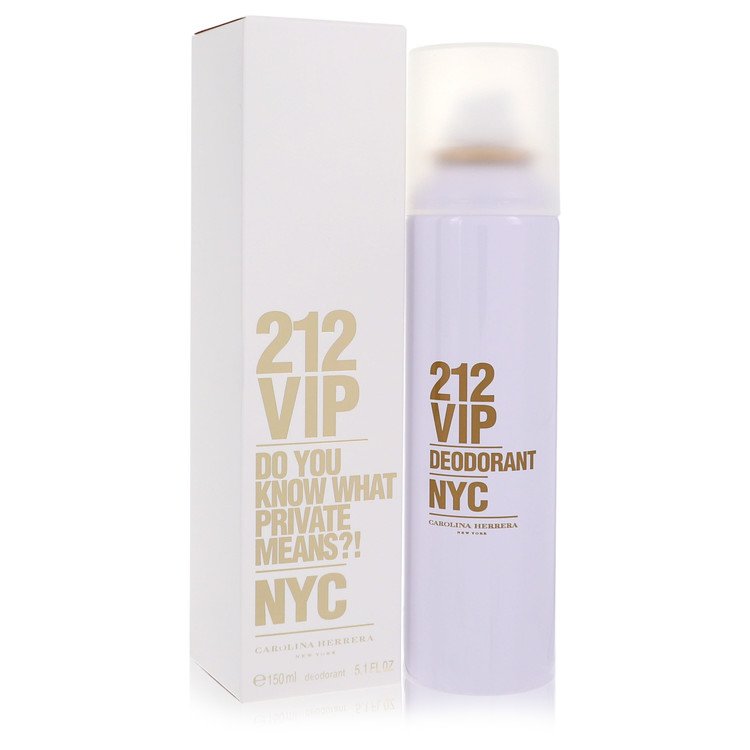 212 Vip Perfume by Carolina Herrera Deodorant Spray 5 oz for Women - Authentic Fragrance - Discount Women Perfume or Cologne Fragrance