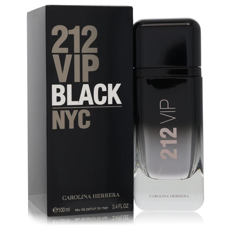 212 Vip Black Carolina Herrra by Carolina Herrera 3.4 oz Eau De Parfum - Perfumes4All