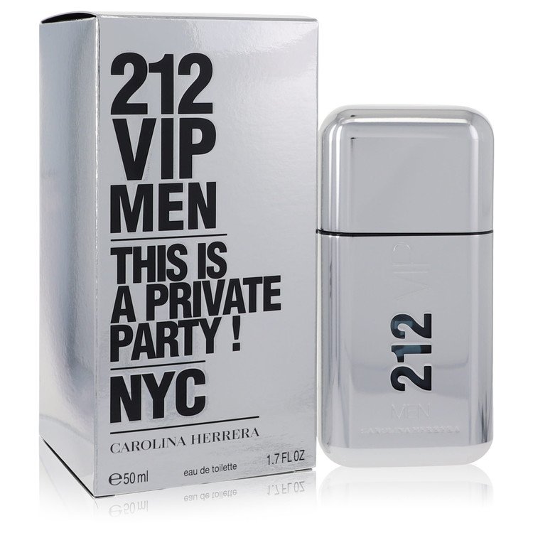 212 Vip Cologne by Carolina Herrera Eau De Toilette Spray 1.7 oz for Men - Authentic Fragrance - Discount Men Perfume or Cologne Fragrance