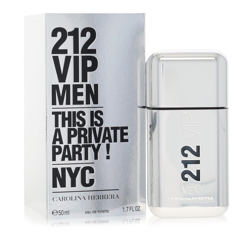 212 Vip by Carolina Herrera 1.7 oz Eau De Toilette Spray for Men - Perfumes4All