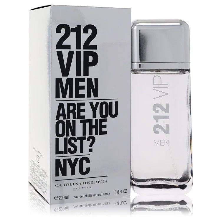 212 Vip Nyc by Carolina Herrera 6.8 oz Eau De Toilette Spray for Men - Perfumes4All