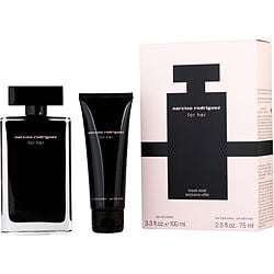 Narciso Rodriguez Narciso Rodriguez 2 Pc Set Eau De Toilette Spray 3.3, B/L 2.5 - Travel Perfume
