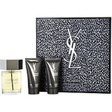 Ysl L Homme 3 Pc Set EDT Spray 3.3, Sg 1.6, Asb 1.6 Oz Cologne by