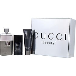 Gucci Guilty 3Pcset 3.0  Spray / 2.4 Oz Deo Stk / 1.7 Oz Sgel For Men Cologne