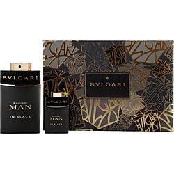 Bvlgari Man In Black 2Pcset 3.4 Oz  Spray / 15Ml  Spray For Men Cologne