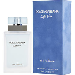 Dolce & Gabbana Dg Light Blue Eau Intense 1.7 Eau De Parfum Spray 1.7 Oz Perfume