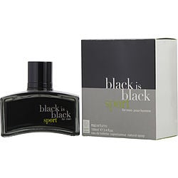 Black Is Black Sport 3.4 Spray for Unisex - Perfumes4All