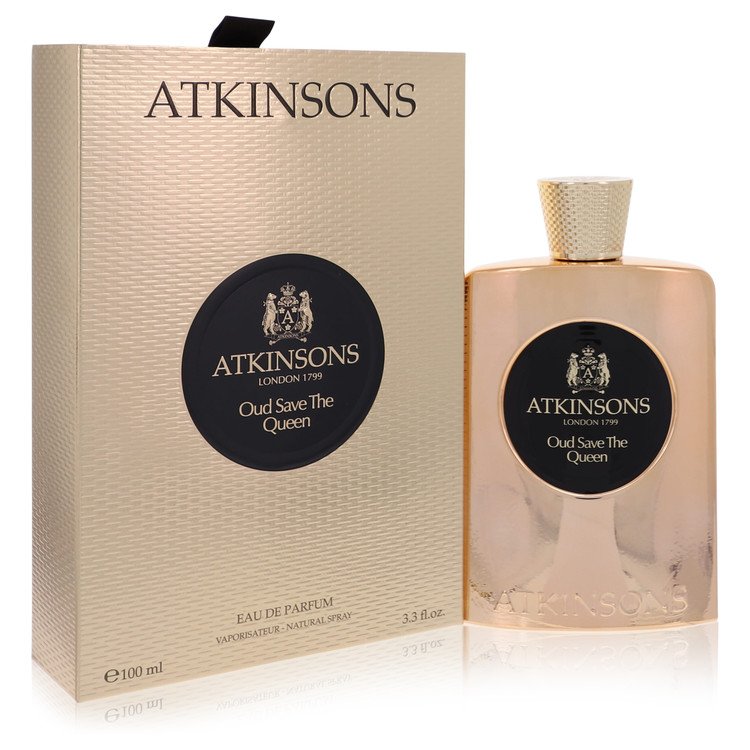 Oud Save The Queen Perfume by Atkinsons Eau De Parfum Spray 3.3 oz for Women - Authentic Fragrance - Discount Women Perfume or Cologne Fragrance