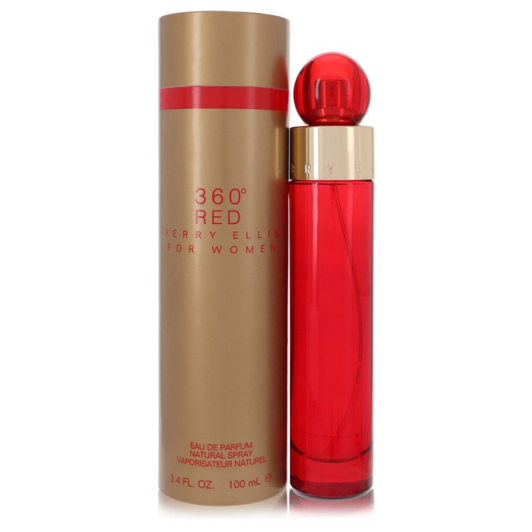 360 Red By by Perry Ellis 3.4 oz oz Eau De Parfum Spray for Women - Perfumes4All