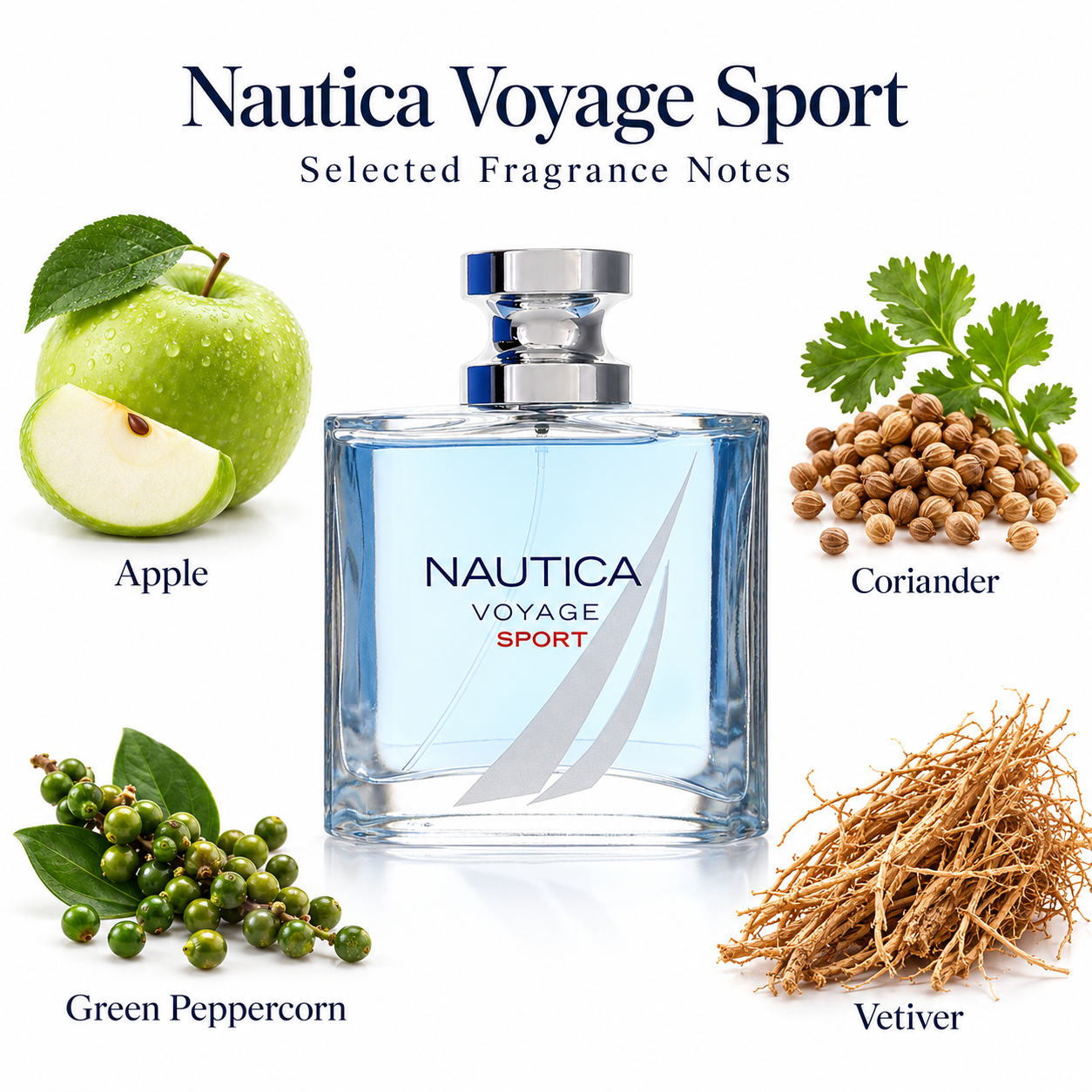 Nautica Voyage Sport fragrance notes