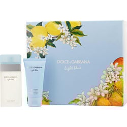 Dolce & Gabbana Light Blue 2Pcset 1.7 Oz Eau De Toilette Spray / 1.7 Oz Body Cream for Women – Perfumes4All