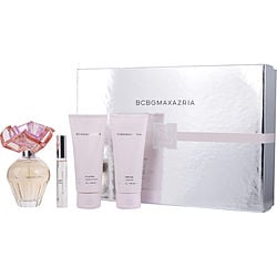 Bcbg Maxazria Bcbg Maxazria 4 Pc Set Eau De Parfum Spray 3.4,S/G 3.4, B/L 3.4, Mini 0.34 Oz Perfume