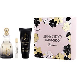 Set Jimmy Choo I Want Choo Forever Gift Set 3 PC (3.4 oz EDP SP & 0.25 EDP SP & 3.3 B/L)