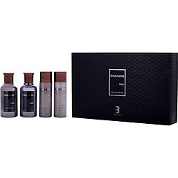 Bharara Bharara King 4 Pc Set Eau De Parfum Spray 3.4, Sg 5.0, As 3.4, Bl 5.0 Oz Cologne