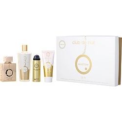 Armaf Armaf Club De Nuit Milestone 4 Pc Set Eau De Parfum Spray 3.6 Oz Cologne