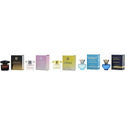 Mini Set 5 Pcs by Versace Spray for Unisex - Perfumes4All