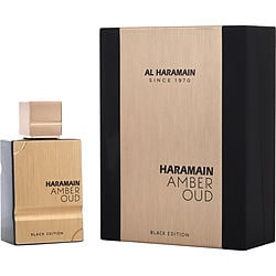 Amber Oud Black Edition by Al Haramain 2 oz Eau De Parfum Spray for - Perfumes4All