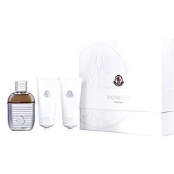 Moncler Moncler Pour Femme 3 Pc Set Eau De Parfum Spray 3.4, Bl 3.4, Sg 3.4 Oz Perfume