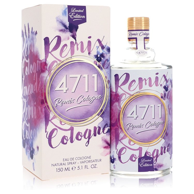 4711 Remix Lavender Cologne by 4711 Eau De Cologne Spray (Unisex) 5.1 oz for Men - Authentic Fragrance - Discount Men Perfume or Cologne Fragrance