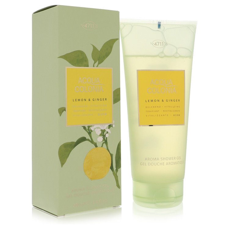 4711 ACQUA COLONIA Lemon & Ginger Perfume by 4711 Shower Gel 6.8 oz for Women - Authentic Fragrance - Discount Women Perfume or Cologne Fragrance