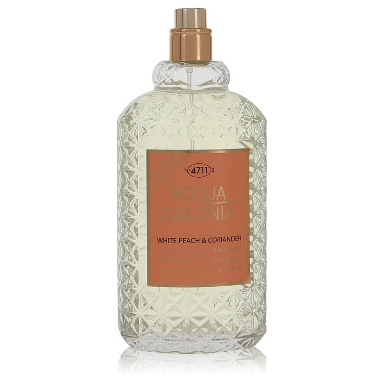 4711 Acqua Colonia White Peach & Coriander Perfume by 4711 Eau De Cologne Spray (Unisex Tester) 5.7 oz for Women - Authentic Fragrance - Discount Women Perfume or Cologne Fragrance