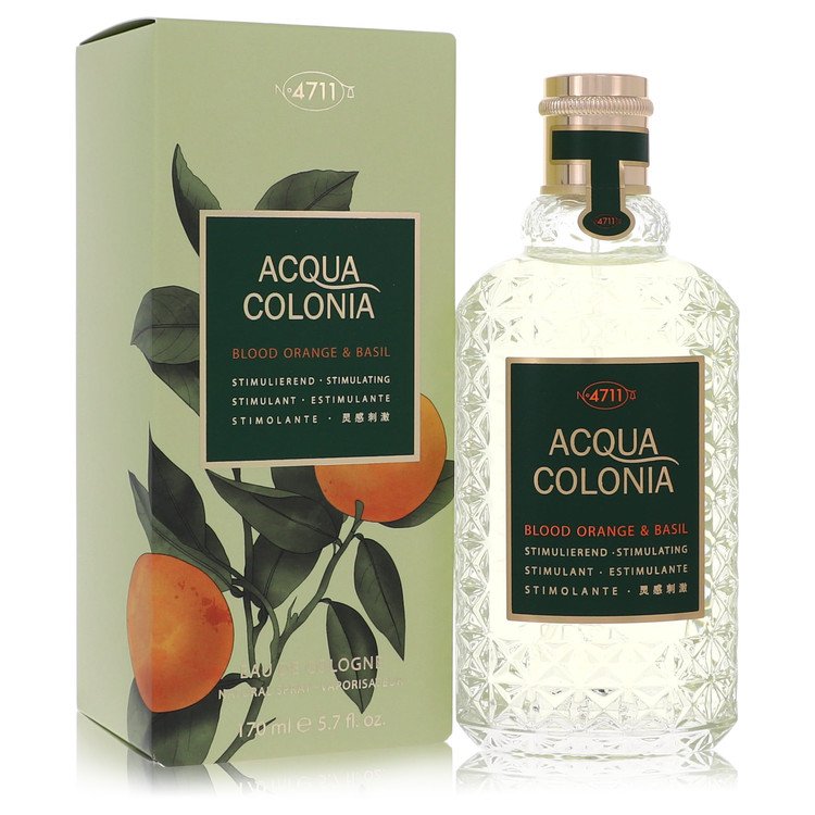 4711 Acqua Colonia Blood Orange & Basil Perfume by 4711 Eau De Cologne Spray (Unisex) 5.7 oz for Women - Authentic Fragrance - Discount Women Perfume or Cologne Fragrance