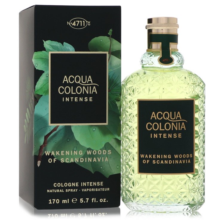 4711 Acqua Colonia Wakening Woods of Scandinavia Perfume by 4711 Eau De Cologne Intense Spray (Unisex) 5.7 oz for Women - Authentic Fragrance - Discount Women Perfume or Cologne Fragrance