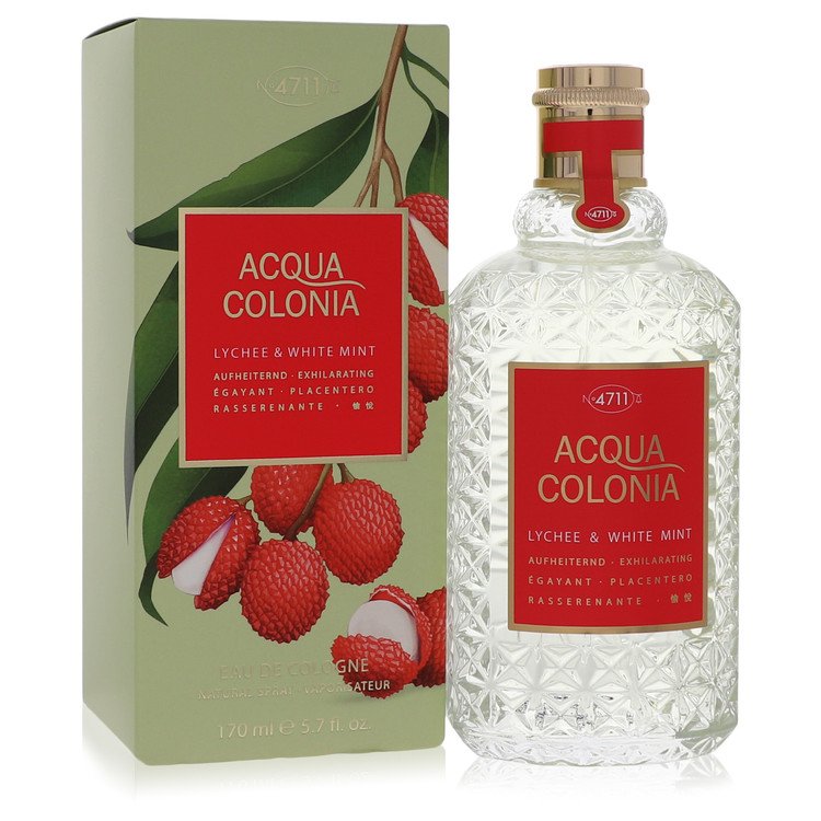 4711 Acqua Colonia Lychee & White Mint Perfume by 4711 Eau De Cologne Spray (unisex) 5.7 oz for Women - Authentic Fragrance - Discount Women Perfume or Cologne Fragrance