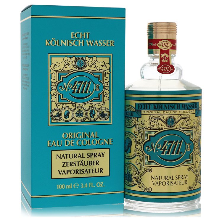 4711 Cologne by 4711 Eau De Cologne Spray (Unisex) 3.4 oz for Men - Authentic Fragrance - Discount Men Perfume or Cologne Fragrance