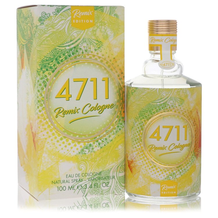 4711 Remix Cologne by 4711 Eau De Cologne Spray (Unisex 2020)  3.4 oz for Men - Authentic Fragrance - Discount Men Perfume or Cologne Fragrance