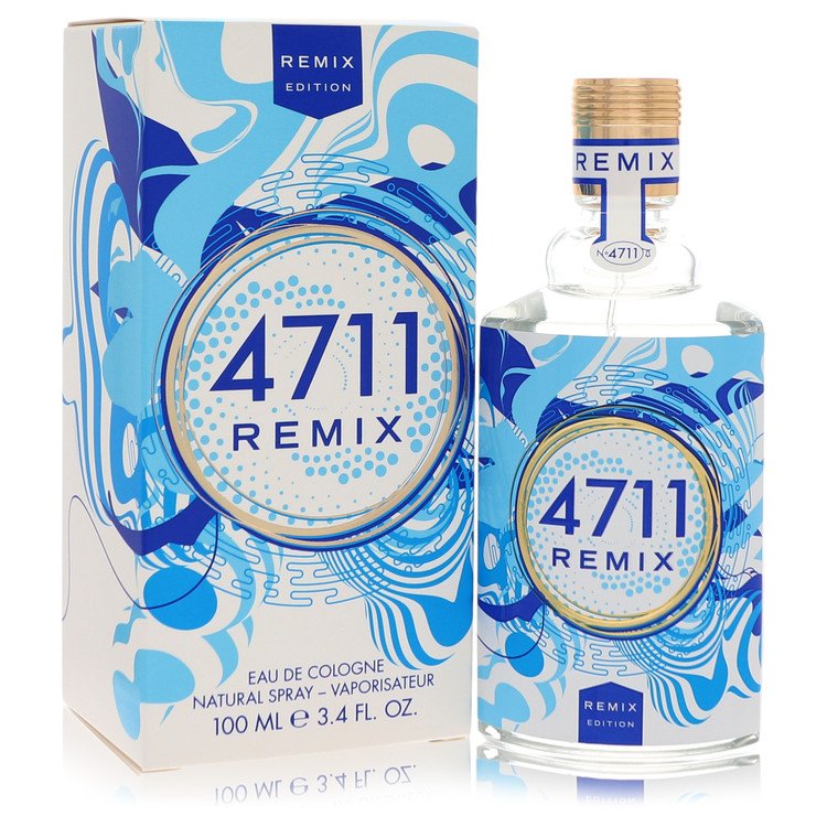 4711 Remix Sparkling Island Cologne by 4711 Eau De Cologne Spray (Unisex) 3.4 oz for Men - Authentic Fragrance - Discount Men Perfume or Cologne Fragrance